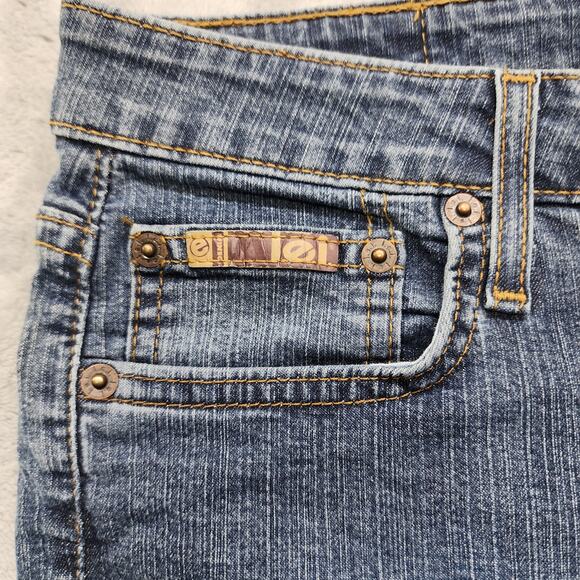 Vintage LEI Jeans Womens 11 Juniors Blue Mid Rise Bootcut Stretch Denim Casual - Picture 2 of 15